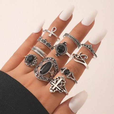 Dark Mystique Ring Collection