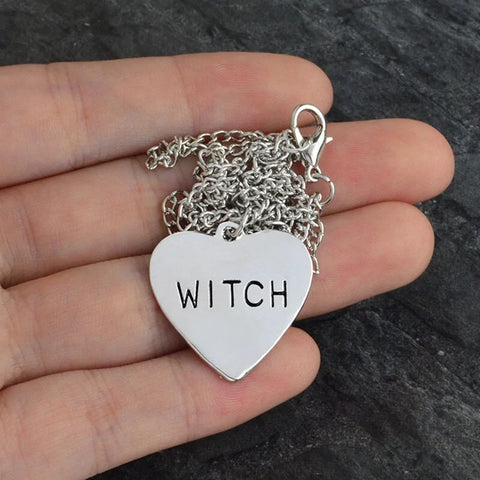 Witchcraft Wiccan Witch Necklace