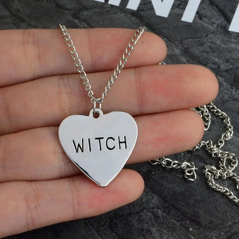 Witchcraft Wiccan Witch Necklace