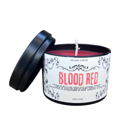 Blood Red Candle 4oz