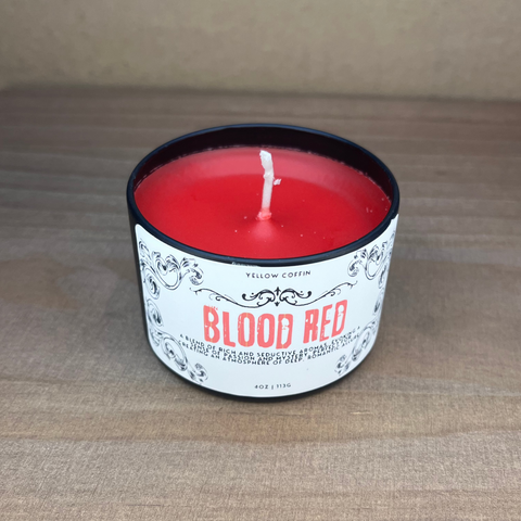 Blood Red Candle 4oz