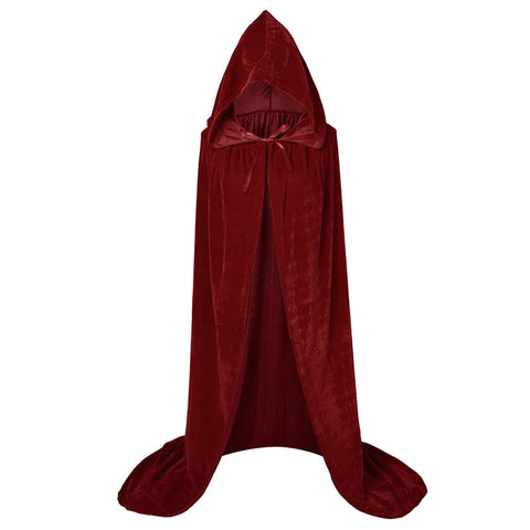 Hocus Pocus Sanderson Sisters Witch Cloak – Hooded Cosplay Costume for Adults & Kids