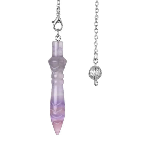 Natural Stone Egyptian Crystal Pendulum - Divination and Reiki