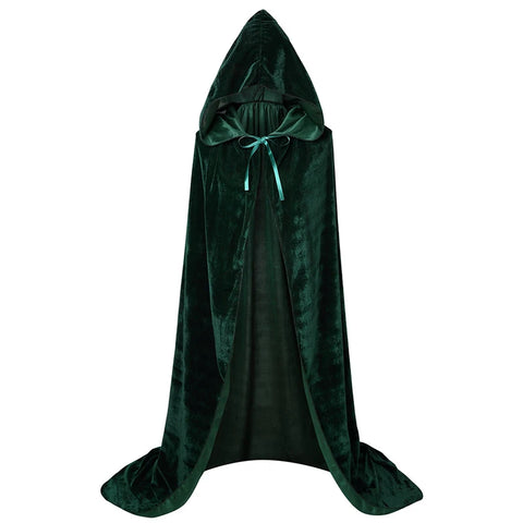 Hocus Pocus Sanderson Sisters Witch Cloak – Hooded Cosplay Costume for Adults & Kids