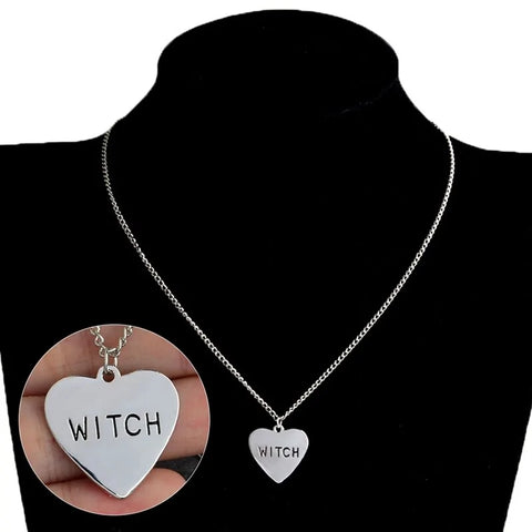 Witchcraft Wiccan Witch Necklace