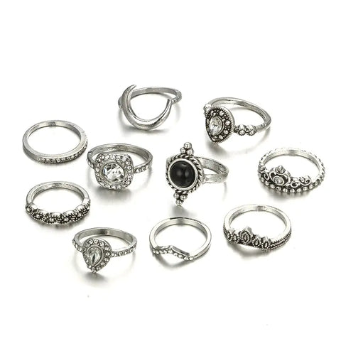 Dark Mystique Ring Collection