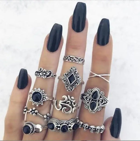 Dark Mystique Ring Collection