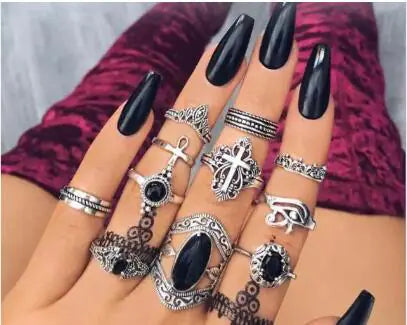 Dark Mystique Ring Collection