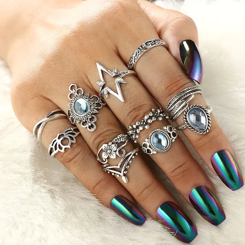 Dark Mystique Ring Collection