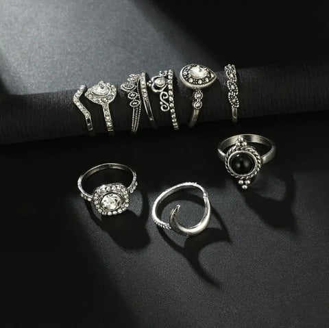 Dark Mystique Ring Collection