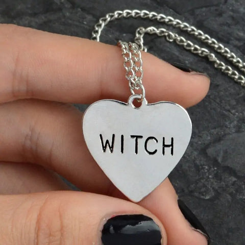 Witchcraft Wiccan Witch Necklace